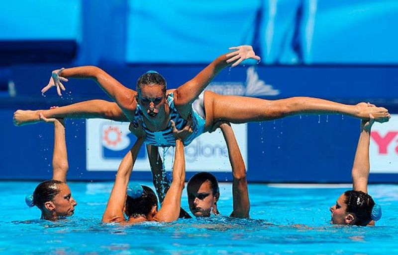 La Sincro completa su pleno en los Mundiales
