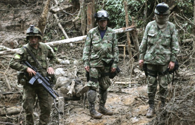 El Ejército colombiano cerca al 'Mono Jojoy', jefe militar de las FARC