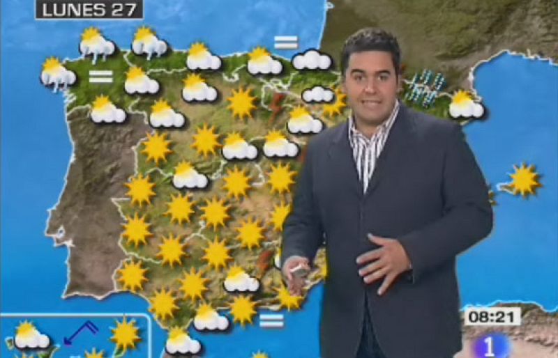 Altas temperaturas en el interior y sur peninsular