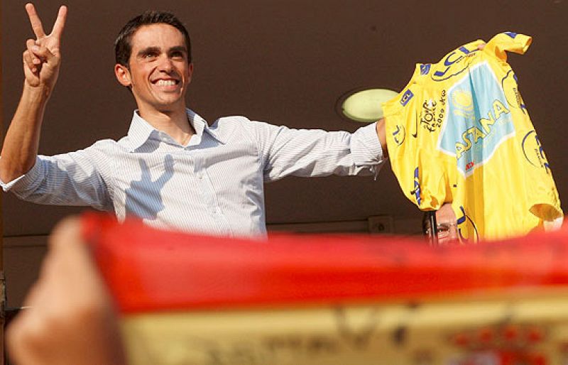 Pinto se vuelca con Contador