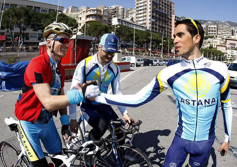 Vinokourov reaparece el martes al frente del Astana