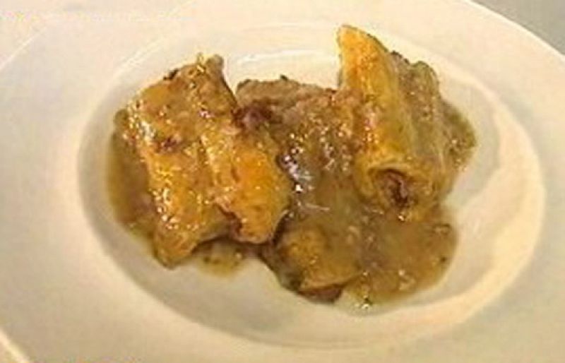 Acelgas rellenas de carne