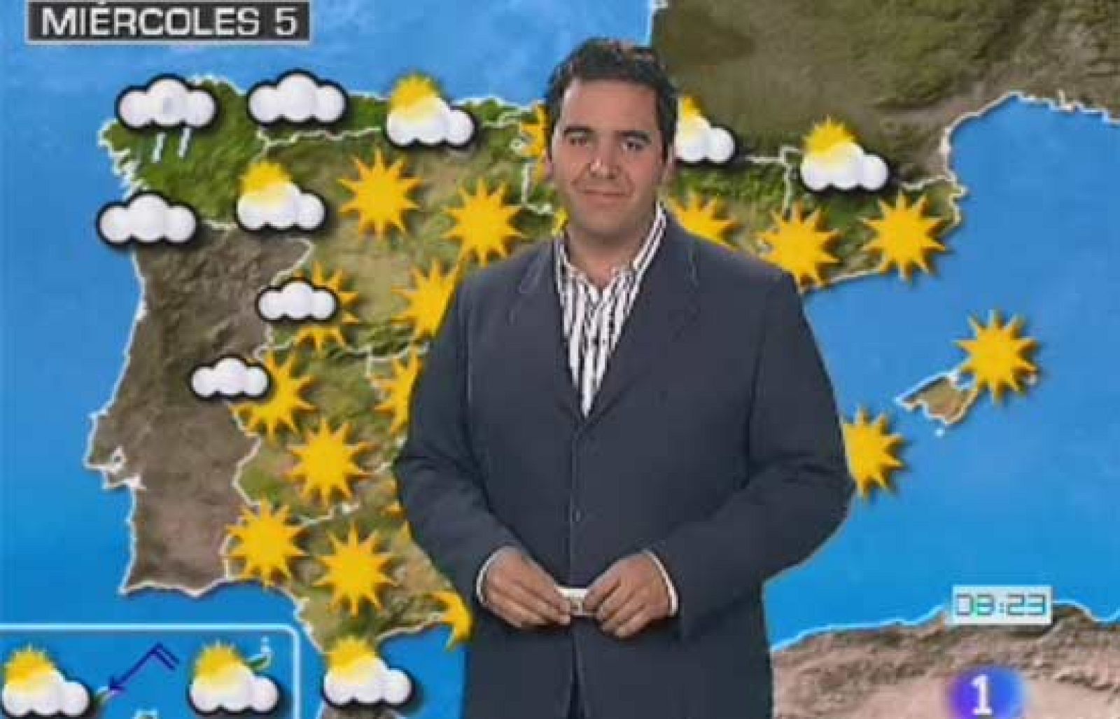 Ligero ascenso de las temperaturas en toda la Península