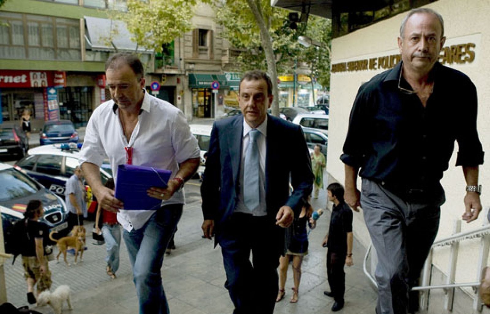 En Palma de Mallorca, han comenzado a declarar los cinco detenidos en la llamada 'operación Espada' | Ver