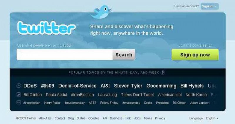 Twitter cae durante dos horas por el "ataque de un hacker"