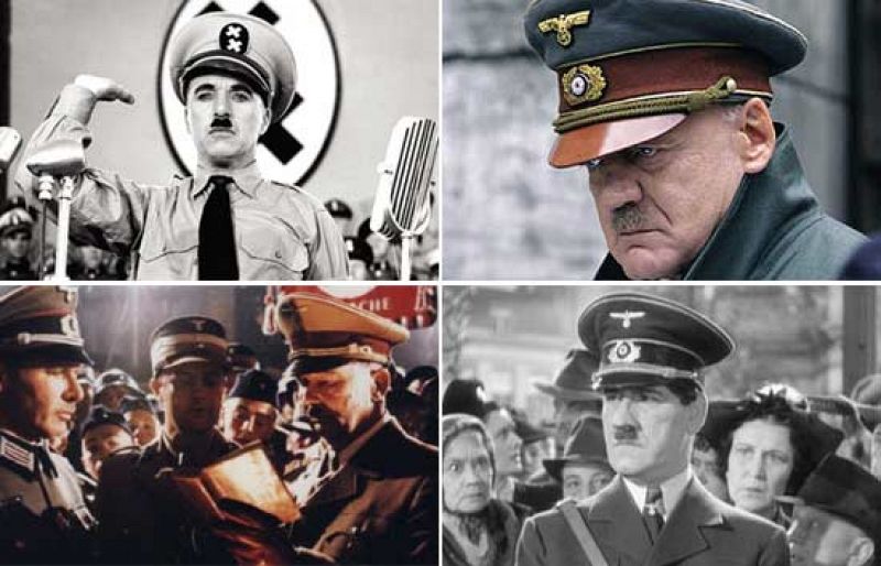 De Chaplin a Bruno Ganz, la historia de Hitler en el cine