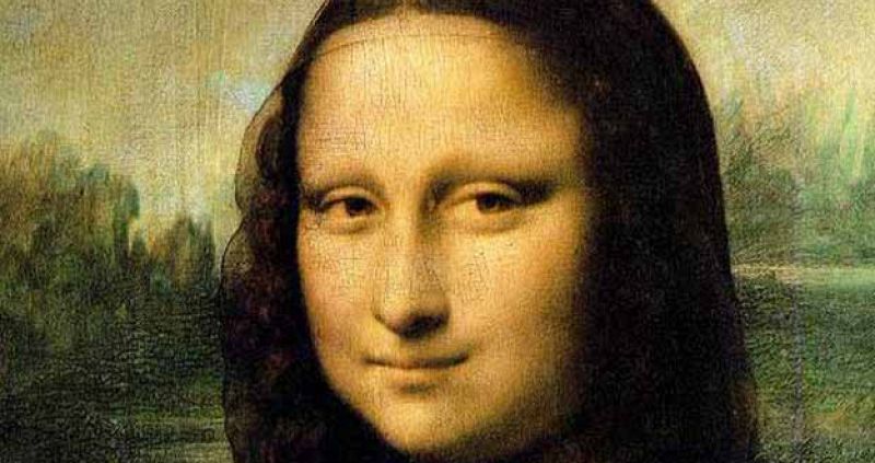 La "Gioconda", atacada con una taza de té