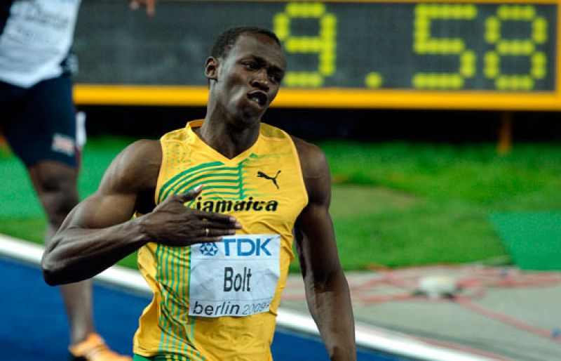 Bolt, campeón y señor del crono