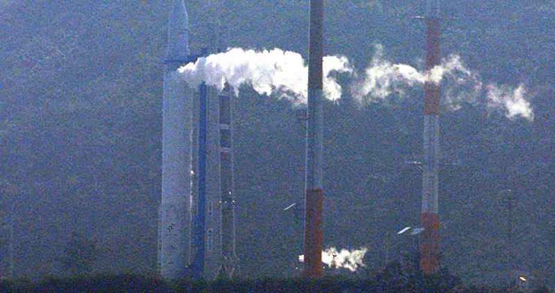 Corea del Sur pospone el lanzamiento de su cohete espacial durante la cuenta atrás