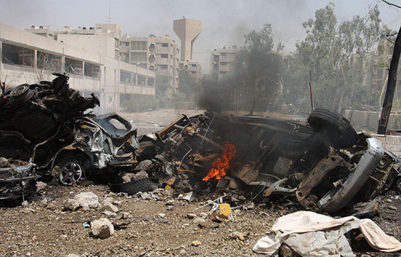 Una cadena de atentados en el centro de Bagdad deja al menos 95 muertos y 563 heridos