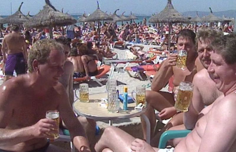 La llegada de turistas extranjeros a España cae el 10'3% en los siete primeros meses del año