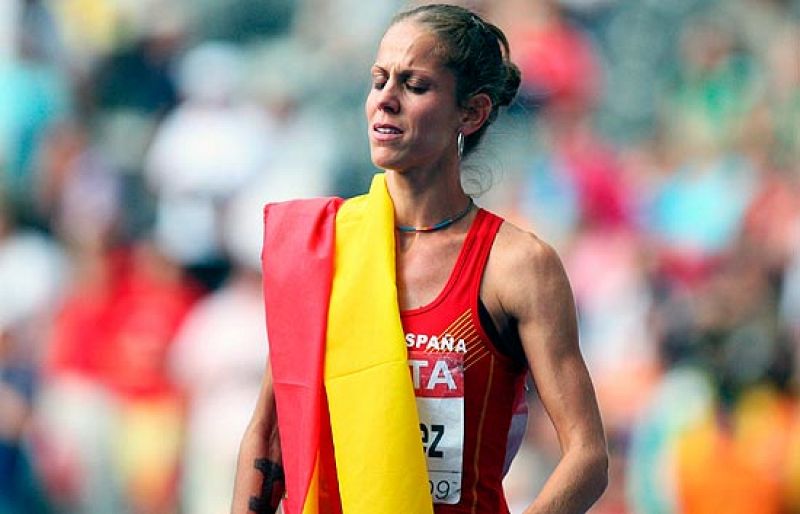 Natalia Rodríguez, sin oro en los 1.500