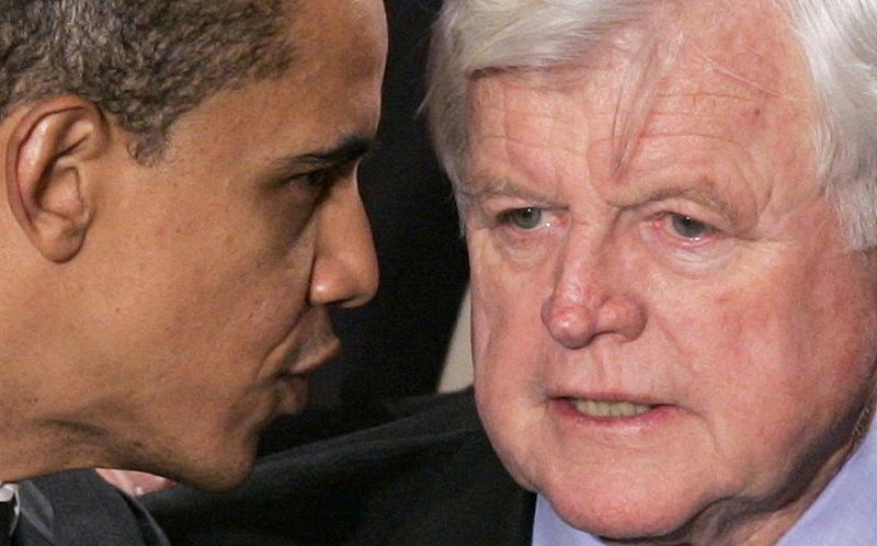 El presidente Barack Obama asegura que la muerte de Ted Kennedy le ha "roto el corazón"
