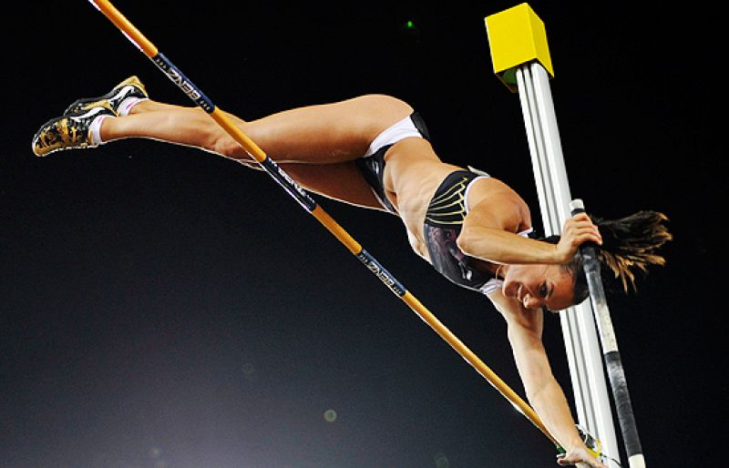 Isinbayeva, un nuevo récord del mundo de pértiga