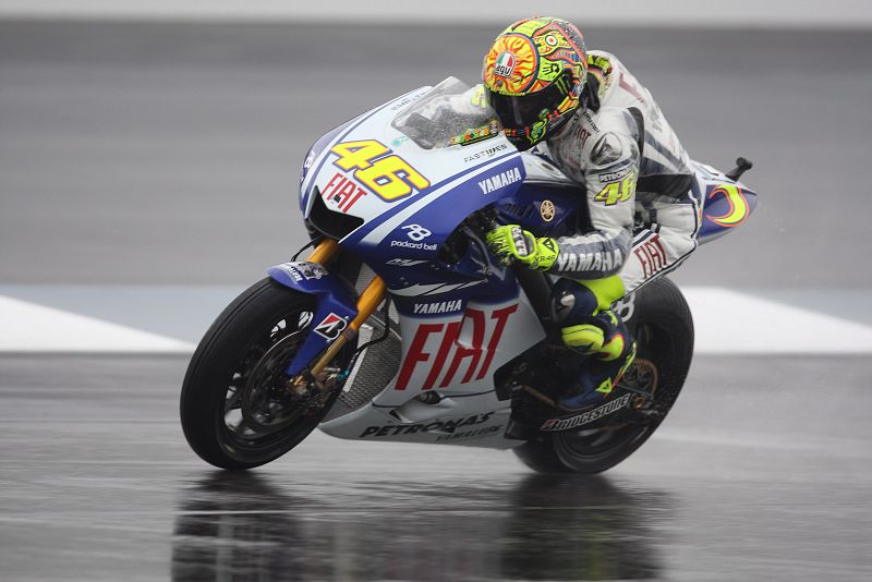 Rossi: "Con la pista seca, partiremos desde cero"