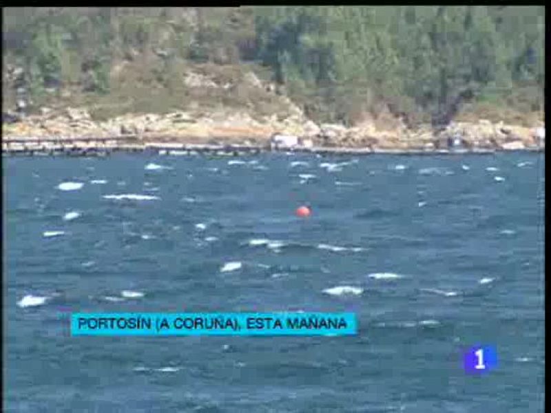 Rescatan el cuerpo de un marinero muerto tras naufragar su barco en A Coruña