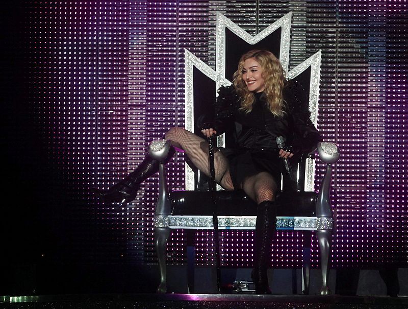 Madonna cierra ante unos 70.000 devotos israelíes su gira mundial