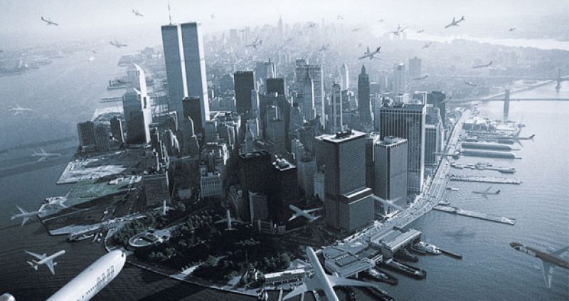 Un anuncio ecologista hiere a los neoyorquinos ocho años después del 11-S