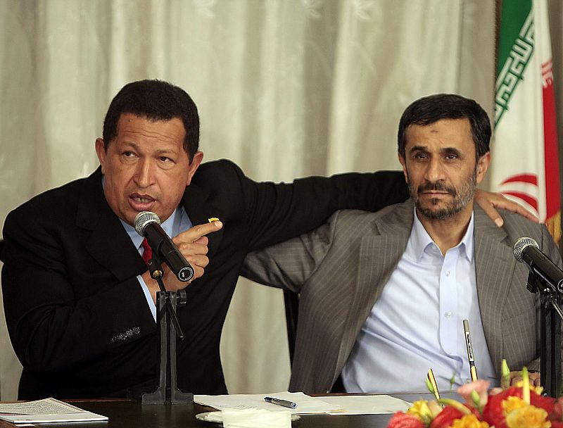 Chávez y Ahmadineyad sellan su alianza energética