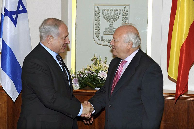 Moratinos asegura que Netanyahu está "muy satisfecho" por la futura visita de Zapatero a Israel