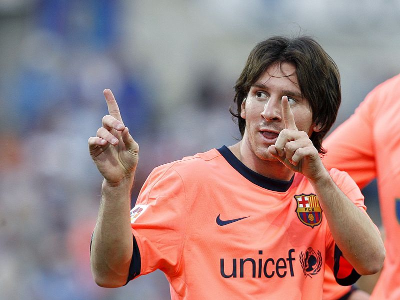 Messi libera su rabia en Getafe