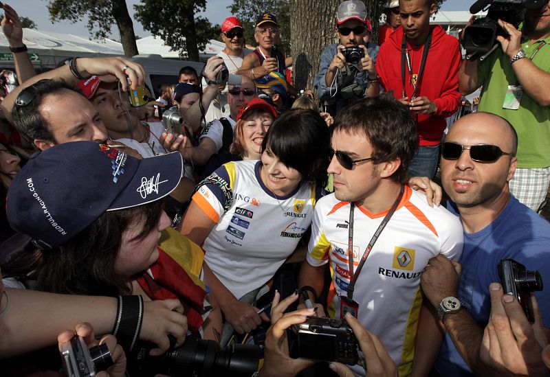 Alonso: "No es bonito nunca ver a un compañero contra el muro"