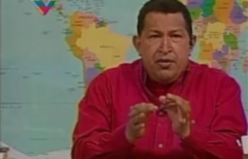 Chávez anuncia que Venezuela desarrollará la energía nuclear "bajo fines pacíficos"
