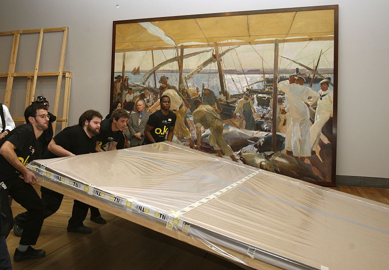 Los paneles de la Hispanic Society de Sorolla sumarán dos millones de visitas en toda España