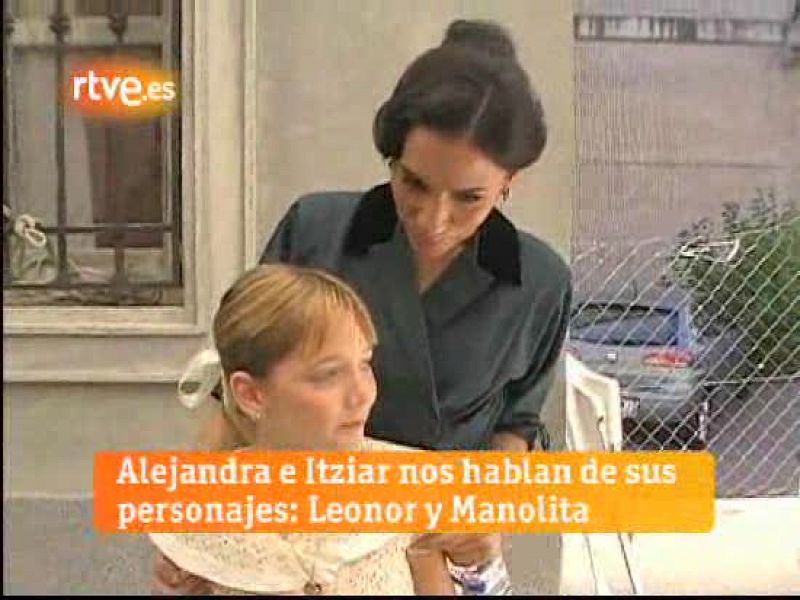 Itziar Miranda y Alejandra Lorenzo, como madre e hija detrás de la cámaras