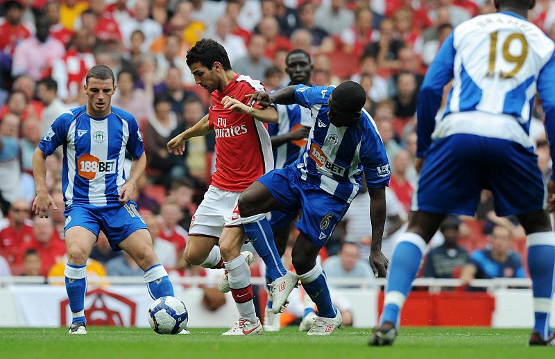 Cesc remata la goleada del Arsenal