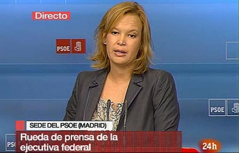 Pajín pide explicaciones a Rajoy sobre la posible moción en Silleda (Pontevedra)