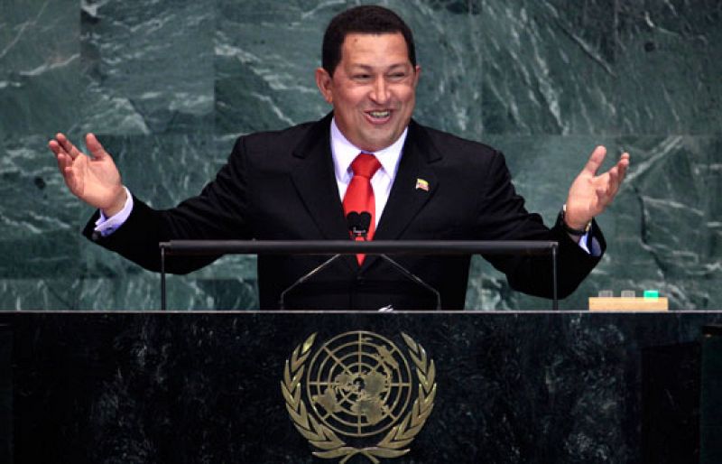 Chávez reconoce que Obama ha cambiado el "azufre" por la "esperanza" en la ONU