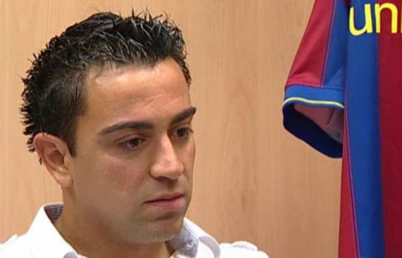 Xavi: "Soy el socio de todos los jugadores"