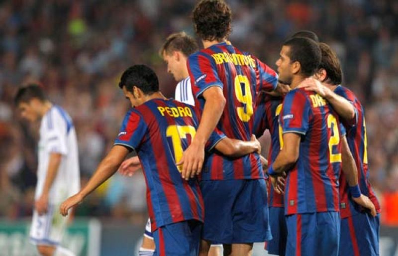 El Barça desarma al Dinamo