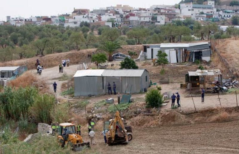La Policía finaliza sin éxito la búsqueda del cuerpo de Marta del Castillo en la zanja de Camas