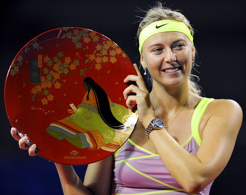 Sharapova gana el Torneo de Tokio