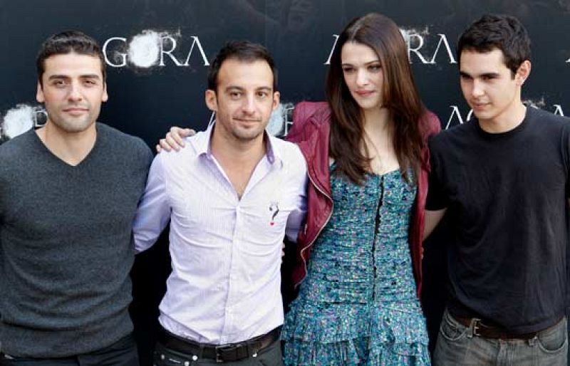 Alejandro Amenábar, en la presentación de 'Ágora': "Si creo en algo superior es en la naturaleza"