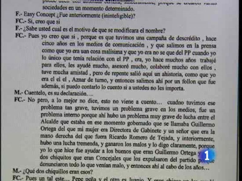 Correa a su abogado: "Y si me preguntan si he dado dinero a esos señores, ¿yo qué les digo?"