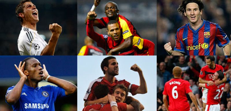 Los equipos españoles e ingleses comienzan la Champions 'enchufados'