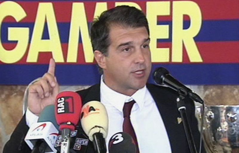 Laporta insiste en la teoría de la conspiración