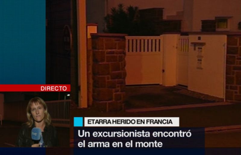 El presunto etarra herido de bala que pidió socorro es trasladado a la comisaría de Bayona