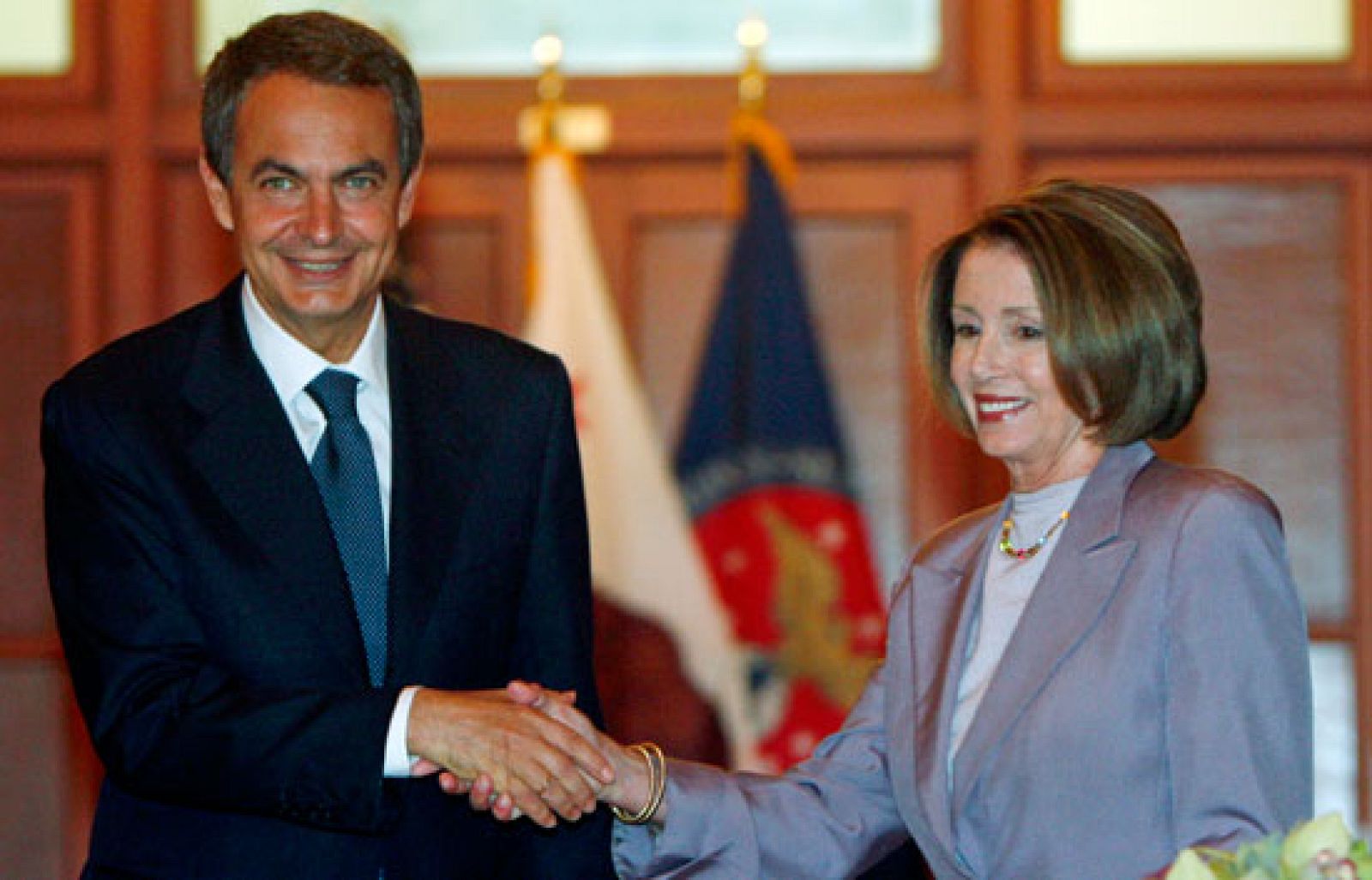 Primera visita oficial de Zapatero a EE.UU. en los cinco años y medio de su mandato | Ver