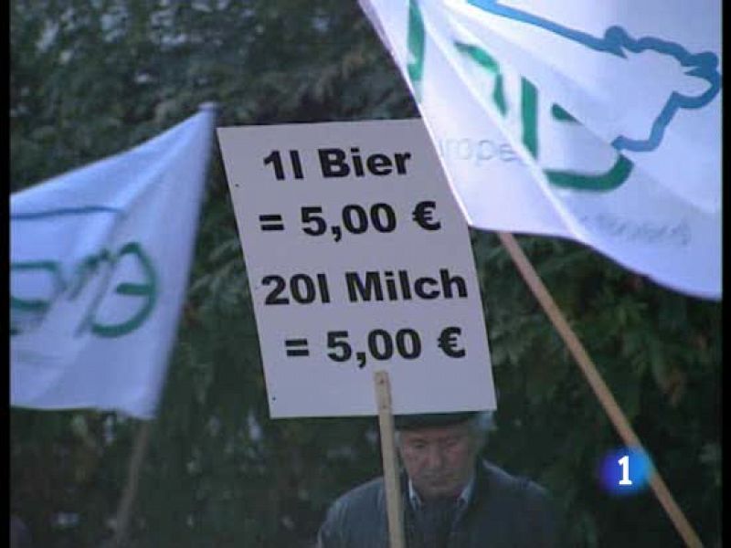 Las ayudas al sector lácteo serán de "menos de mil euros" por ganadero