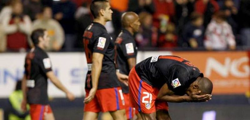 El Atlético empeora los números de la temporada del descenso