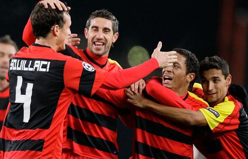 El Sevilla pide paso en Europa con una nueva goleada en Stuttgart