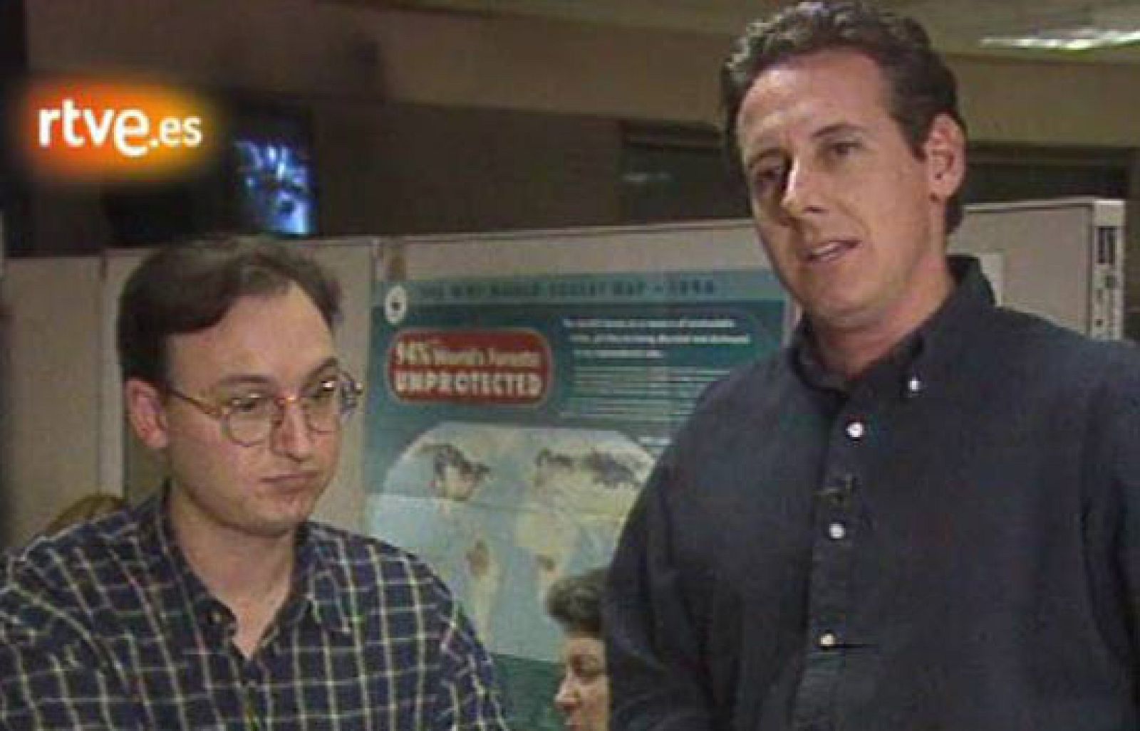 La concesión en 1996 a 'La2 Noticias' del Premio Ondas | Ver