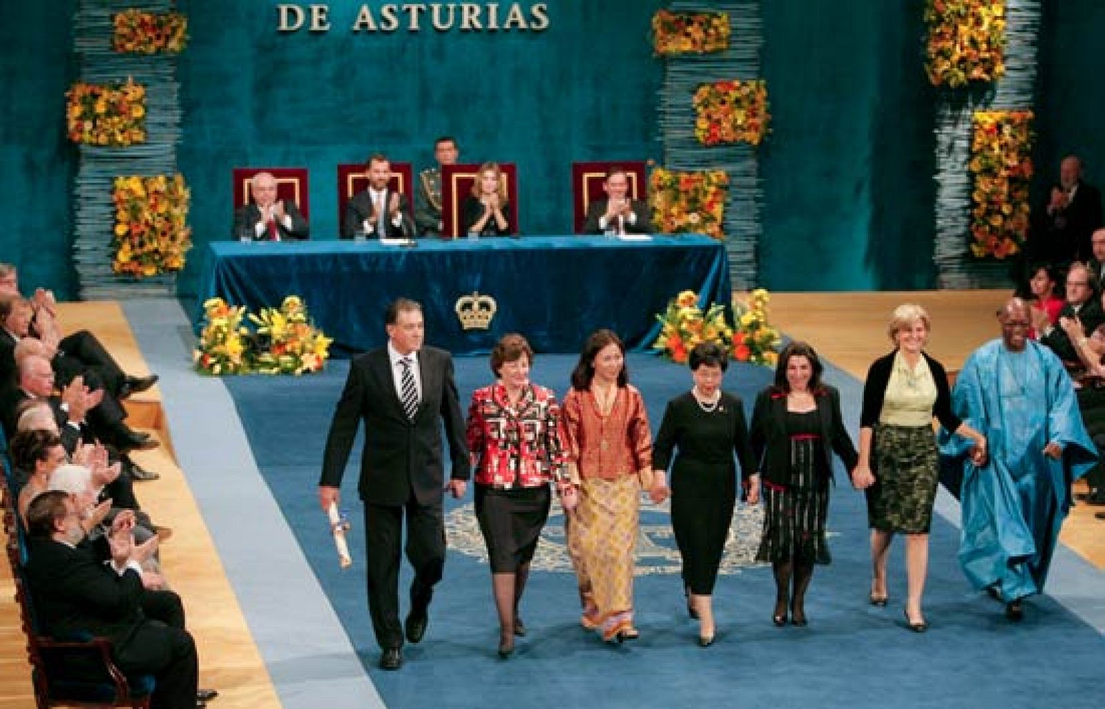 La ceremonia de entrega de los Premios Príncipe de Asturias 2009 - Premios Princesa de Asturias | Ver