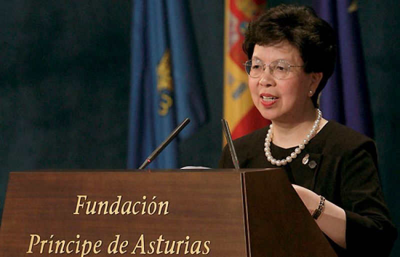 Margaret Chan: "El pánico con la gripe A fue probablemente mayor de lo necesario"