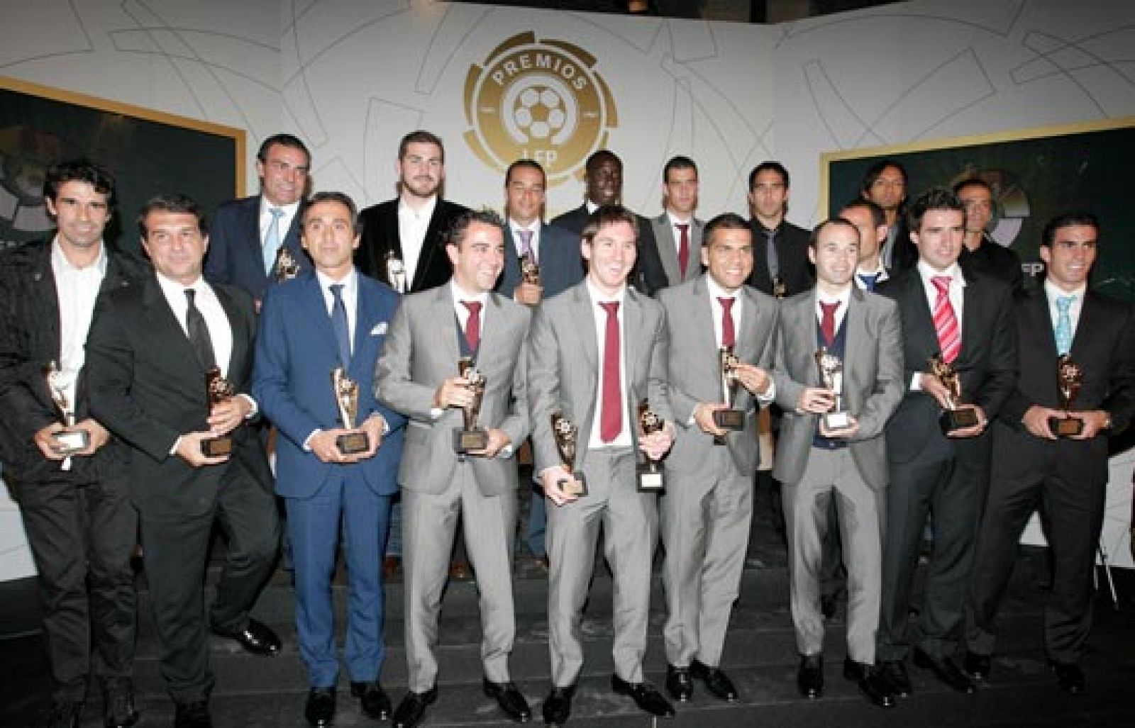 El Barça copa los premios de la LFP | Ver