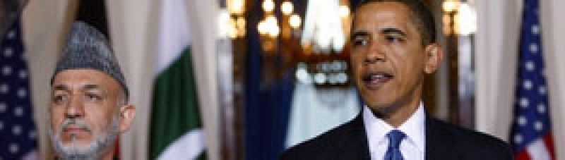 Obama afirma que Hamid Karzai es el "presidente legítimo" de Afganistán